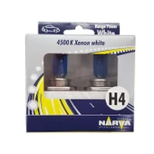 NARVA FAR AMPÜLÜ 12V 60/55W H4 BEYAZ IŞIK 4500K 48680 TAKIM 2 ADET - 1