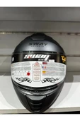 KASK SW-917 ÇENE AÇILIR GÜNEŞ GÖZLÜKLÜ MAT TİTANYUM - 3