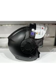 KASK SWAY SW-766 MAT SİYAH ÇENESİZ GÜNEŞ GÖZLÜKLÜ - 2