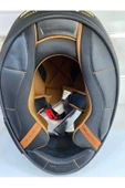 Kask Mt Jarama Zone C1 Mat Siyah/grı Cafe Racer - 5