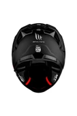 Kask Mt Thunder 4 Sv Solıd A1 Matt Black Şeffaf Vizör thumbnail 4