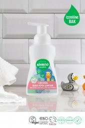 Siveno %100 Doğal Bebek Köpük Şampuanı Yenidoğan Saç ve Vücut İçin Nemlendirici Bitkisel Vegan 250 ml - 7