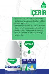 Siveno %100 Doğal Roll-On Erkek Deodorant Ter Kokusu Önleyici Bitkisel Leke Bırakmayan Vegan 50 ml - 2