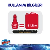 Bingo Soft Konsantre Çamaşır Yumuşatıcısı Lovely 1440 ml Ekonomi Paketi 4'lü - 5