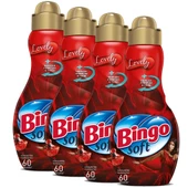 Bingo Soft Konsantre Çamaşır Yumuşatıcısı Lovely 1440 ml Ekonomi Paketi 4'lü - 2