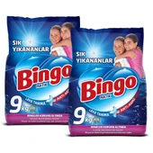Bingo Matik Toz Çamaşır Deterjanı 9 kg Ekonomi Paketi 2'li - 2