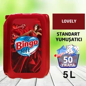 Bingo Büyük Ekonomi Paketi ; Çamaşır Yumuşatıcısı + Bulaşık Sıvısı + Yüzey Temizleyicisi Mutlu Yuvam - 4