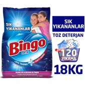 Bingo Matik Toz Çamaşır Deterjanı 9 kg Ekonomi Paketi 2'li - 1