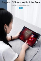 Baseus Usb-c Ipad Pro 12.9"/11" 6-port Hub Hdmı Usb 3.0 Pd 3.5mm Kart Okuyucu Adaptör - 6