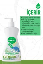 Siveno %100 Doğal Sıvı Kastil Sabun Zeytinyağlı Yoğun Nemlendirici Arındırıcı Bitkisel Vegan 300 Ml - 5
