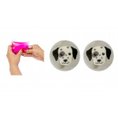 KÖPEKLİ CEP SOBASI,EL ISITICI,2 ADET SICAK SU TORBASI PVC  9cm - 2