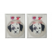 KÖPEKLİ CEP SOBASI,EL ISITICI,2 ADET SICAK SU TORBASI PVC  9cm - 4