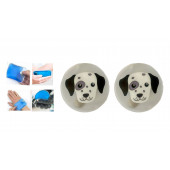 KÖPEKLİ CEP SOBASI,EL ISITICI,2 ADET SICAK SU TORBASI PVC  9cm - 8