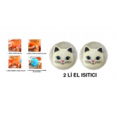 KEDİLİ CEP SOBASI,EL ISITICI,2 ADET SICAK SU TORBASI PVC  9cm - 1
