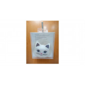 KEDİLİ CEP SOBASI,EL ISITICI,2 ADET SICAK SU TORBASI PVC  9cm - 5