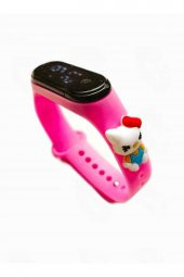 Renkli - Figürlü Dokunmatik Dijital Çocuk Saati - 1