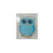 MAVİ BAYKUŞ CEP SOBASI,EL ISITICI,SICAK SU TORBASI PVC  9cm thumbnail 4