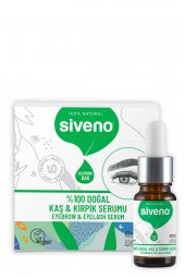 Siveno %100 Doğal Kaş Ve Kirpik Serumu Bitkisel Yoğunlaştırıcı Canlandırıcı Yoğun Bakım Yağı Vegan 10 ml - 2