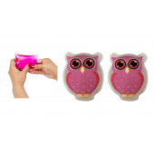 PEMBE BAYKUŞ CEP SOBASI,EL ISITICI,2 ADET SICAK SU TORBASI PVC  9cm - 2