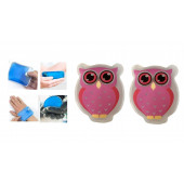 PEMBE BAYKUŞ CEP SOBASI,EL ISITICI,2 ADET SICAK SU TORBASI PVC  9cm - 8