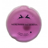 PEMBE CEYLAN CEP SOBASI,EL ISITICI,SICAK SU TORBASI PVC  9cm - 3