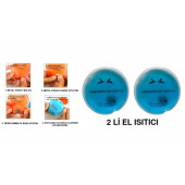 MAVİ CEYLAN CEP SOBASI,EL ISITICI,2 ADET SICAK SU TORBASI PVC  9cm - 1