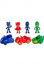 Ethem Oyuncak Pjmasks Figürler ve Araçlar Oyun Seti 3363, Pj Maskeliler ve Araçları - 1