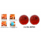 KIRMIZI CEYLAN CEP SOBASI,EL ISITICI,2 ADET SICAK SU TORBASI PVC  9cm - 1