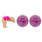 PEMBE CEYLAN CEP SOBASI,EL ISITICI,2 ADET SICAK SU TORBASI PVC  9cm - 2