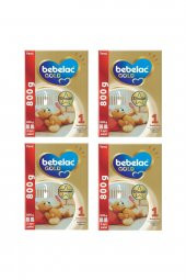 Bebelac Gold 1 Numara Bebek Sütü Doğumdan İtibaren 800gr X 4 Adet - 1