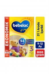 Bebelac 3 Numara Devam Sütü 800 g 9-12 Ay - 1