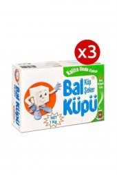 3 Adet Kesme Şeker 1000gr 360lı 3 Adet - 1