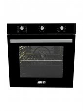 ALVEUS MFA 615 SİYAH (TURBO+SOĞUTMA FAN) ANKASTRE FIRIN - 1