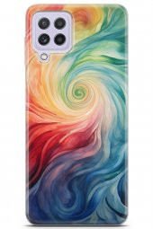 Samsung Galaxy M32 Kılıf Seri Fresh 10 Renk Cümbüşü Full HD Kılıf - 1