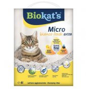 Biokats Bianco Mikro Fresh Extra Bentonit Kedi Kumu 6 Kg - 1