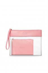 KIKO Makyaj Çantası - Transparent Beauty Case 003 Pink 01 - 1