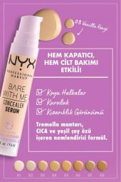 NYX Professional Makeup Bare With Me Kapatıcı Serum 03 Vanilla - 3