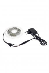 Mutfak Tezgah Üstü Için 2 m Beyaz Şerit Led12v Adaptör Tak Çalıştır Aç Kapa Anahtar 3 Çip - 4