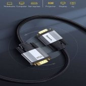 BASEUS 2 Metre 1080P VGA To VGA Kablo, Monitör, Projeksiyon, Notebook Görüntü AKtarım Kablosu - 2