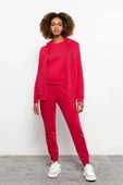 BENETTON KADIN BN SMU_KAPŞONLU FERMUARLI SWEATSHİRT 122A3J68D500F - 2