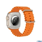 ScHitec Hello 3 Watch Ultra Amoled Ekran Android İos HarmonyOs Uyumlu Akıllı Saat Turuncu - 4