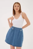 FASHION FRIENDS KADIN V YAKA SIRT ÇAPRAZ ASKILI ATLET 23Y-ATL0535K1 - 4