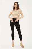 FASHION FRIENDS KADIN DENİM PANTOLON 23Y-PNT0693K1 - 2