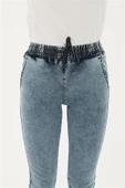 FASHION FRIENDS KADIN BELİ VE PAÇASI LASTİKLİ PANTOLON 23Y-PNT0789K1 - 8