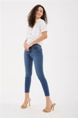 FASHION FRIENDS KADIN DENİM PANTOLON 23Y-PNT0565K1 - 7