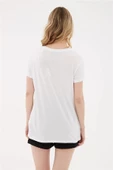 FASHION FRIENDS KADIN BASKILI T-SHİRT 23Y-TST0448K1 - 3
