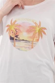 FASHION FRIENDS KADIN BASKILI T-SHİRT 23Y-TST0448K1 - 4