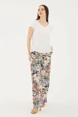 FASHION FRIENDS KADIN V YAKA CEPLİ T-SHİRT 23Y-TST0710K1 - 2
