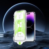 ScHitec Apple iPhone 13 Pro 5D Ekran Koruyucu Magic Kolay Uygulama Aparatlı - 2