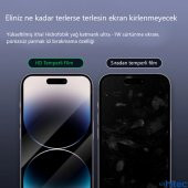 ScHitec Apple iPhone 13 Pro 5D Ekran Koruyucu Magic Kolay Uygulama Aparatlı - 7
